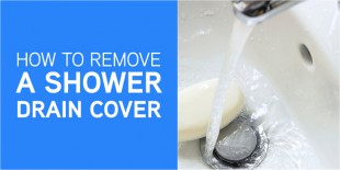 How to Remove a Shower Drain Cover