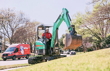 Sewer Line Repair in Hermitage