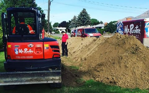 Water Line Replacement in Austintown